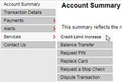 Click the black manage card button in the center of the page. Hsbc Credit Card Help