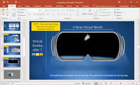 A ppt on virtual reality by abinsanthosh in types introduction to virtual reality.ppt. Animated Virtual Reality Powerpoint Template