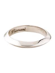 Miansai Cylinder Ring Rings W8n20948 The Realreal