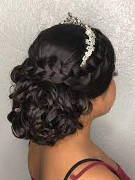 Read on to see the most stylish mexican haircuts to inspire your next barber visit. Pin By M A J O On Bridal Styles Quince Hairstyles Sweet 15 Hairstyles Quinceanera Hairstyles