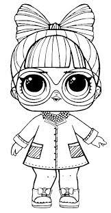 Dibujos Para Colorear Munecas Lol Poupees Lol Coloriage Licorne A Colorier