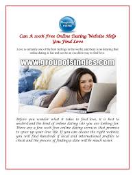 I have come up with a listicle of the 20 best free online dating websites available in the us. Can A 100 Free Online Dating Website Help You Find Love