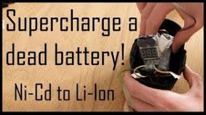 Black & decker 24 volt fs240bx battery replacement internals tenergy 1.3ah nicd 858822005853. Supercharge A Dead Drill Battery Replace Ni Cd With Li Ion Youtube
