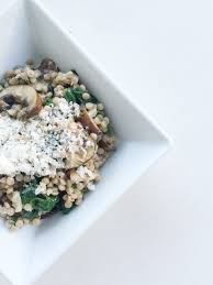 Heat oil in medium saucepan to medium high. Spinach Mushroom Pearl Couscous Living With Landyn