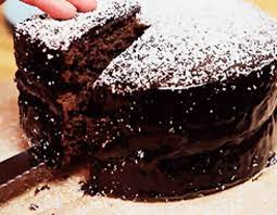 Bolo De Chocolate Cake GIF - Bolo De Chocolate Cake Slice - Discover &amp; Share GIFs