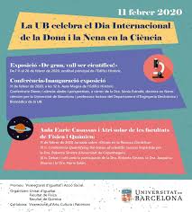 Dia internacional de la dona i la nena en la ciència a la UB