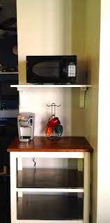 Create Bake Celebrate Create Microwave Shelf With Corbels Microwave Shelf Corbel Shelf Home