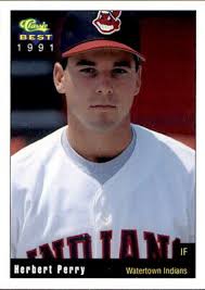1991 Watertown Indians Classic/Best #21 Herbert Perry Mayo Florida FL Card 