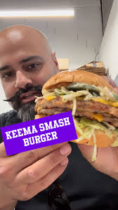 🚨 NOW FULL-TIME ON THE MENU! 🚨, One of my newest obsessions is the Double  Keema Smash Burger — stacked with a juicy patty and packing 45 grams of  protein., Layered with bold flavour, our signature ...