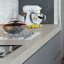 Our new address is 755 n oaklawn ave. Quartz Countertop Beige Concrete Compac The Surfaces Company Kitchen