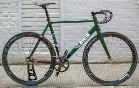 cinelli vigurelli in british racing green cinelli track bike singlespeed bicycle