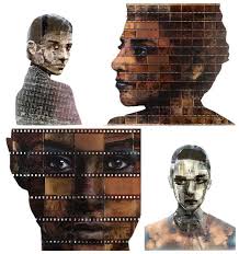 Portraits Painted On Film Negatives By Nick Gentry • Recyclart