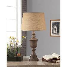Better Homes And Gardens Rustic Wood Look Table Lamp Base Walmart Com Table Lamp Wood Rustic Table Lamps Table Lamps Living Room