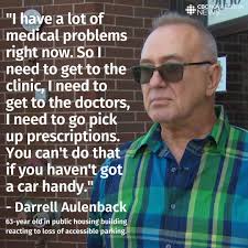 Darrell Aulenback is worried that losing the parking garage in his building  will have a ripple effect