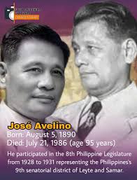 ➡️José Dira Avelino Sr. was the first president of the Senate of the Third  Republic of the Philippines and the second president of the Liberal Party.  Born in Calbayog, Avelino started as