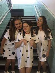 Diy Dalmatian Costume Diy Dalmatian Costume Dalmatian Costume Diy Group Halloween Costumes