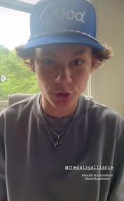 Maddox Batson Playing Hockey