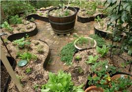Open Townhouse Garden Small Space Urban Food Production International Permaculture Day Permaculture Gardening Keyhole Garden Permaculture