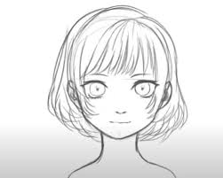 What is the difference between anime and manga? How To Draw A Anime Girl Face Step By Step Anime Girl Sketch