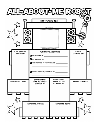 All About Me Robot Pdf Google Drive All About Me Worksheet I Robot Robot Classroom
