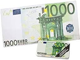 Die bundesbank darf ihre geldscheine wie geplant im ausland drucken lassen. Suchergebnis Auf Amazon De Fur 1000 Euro Schein