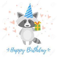 I came back because i forgot to eat your cake. Vector Cartoon Style Illustration Of Happy Birthday Greeting Royalty Free Cliparts Vectors And Stock Illustration Image 104013371