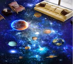 3d Beautiful Planet 004 Floor Mural Floor Murals Photo Mural Wall Wallpaper