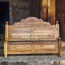 Teak Wood Carving Cot Design Chennai Wood Bed Design Bed Furniture Design Wooden Bed Design