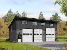062g 0162 Modern Garage Plan With Boat Storage And Flex Space Garage Design Plans Modern Garage Garage Plans With Loft