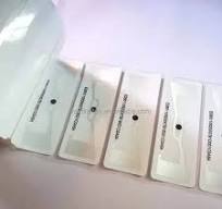 915MHz Hot Selling RFID Label Anti-fake Tamper Proof RFID Windshield  Sticker UHF Vehicle Label Tag