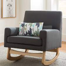 If you're buying more than one chair be sure to opt for a weatherproof rocking chair when possible for the lowest amount of maintenance. Modern Gliders Rocking Chairs Allmodern
