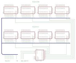 Led Cube 8x8x8 Circuit Diagram Led Cube Arduino Cube