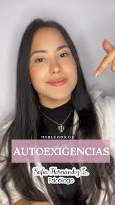 Hola a ti📍, ⠀⠀⠀⠀⠀⠀⠀⠀, 🖍️ La Autoexigencia excesiva es el establecimiento  y el esfuerzo por cumplir unos estándares de calidad demasiado exigentes  (es decir, metas muy elevadas) para una misma, los ...