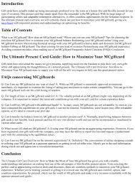 PPT - The Ultimate Gift Card Overview: Exactly How to Take advantage of  Your MCgiftcar PowerPoint Presentation - ID:12785747