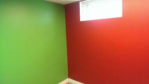 To avoid an overly gloomy look, balance the color with plenty of white on upper cabinetry, walls, or the backsplash. My Green And Red Walls In G Man S Studio Red Walls Wall Wall Lights