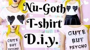 Kawaii fashion decor kawaii room diy and crafts diy deco pastel decor creepy cute kawaii. Diy Nu Goth Pastel Goth T Shirts