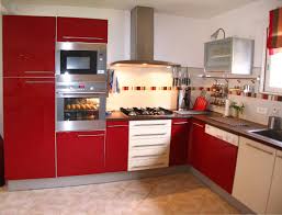 inspiration matt red kitchen decor