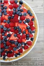 Simple No Bake Fruit Tart Recipe Fruit Tart Recipe Tart Recipes Desserts