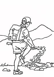 100% free labor day coloring pages. Building A Campfire Coloring Page Free Printable Coloring Pages For Kids