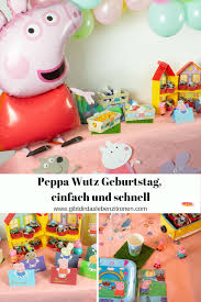 Peppa Wutz Geburtstag Einfach Und Schnell In 2020 2nd Birthday Party Themes 4th Birthday Parties 2nd Birthday Parties