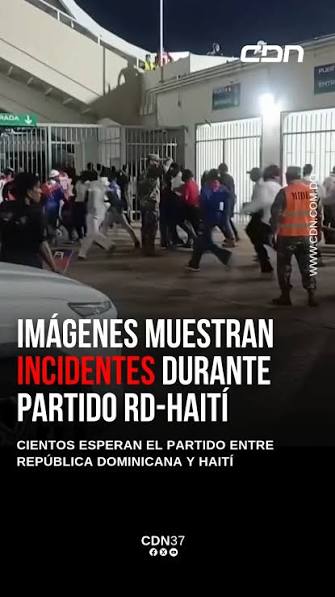 Videos muestran las situaciones irregulares registradas este jueves en el Estadio Olímpico Félix Sánchez, durante el partido entre República Dominicana y Haití por la Liga de Naciones de Concacaf., En ...
