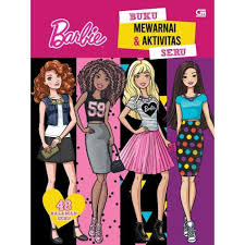 Gambar mewarnai barbie yang kedua ini juga hampir sama dengan gambar mewarnai yang pertama dimana seorang barbie bersama dengan sang pangeran. Barbie Buku Mewarnai Dan Aktivitas Seru Terbaru Agustus 2021 Harga Murah Kualitas Terjamin Blibli