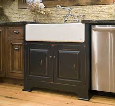 Dishwasher Next To The Sink White Farmhouse Sink Farmhouse Sink Black Cabinets