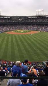 Wrigley Field Section Bleachers Home Of Chicago Cubs