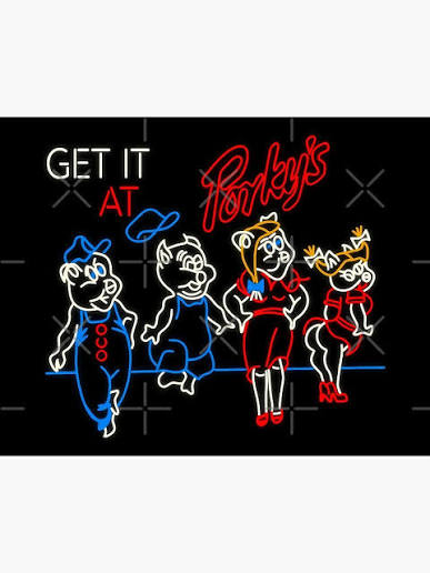 Get It At Porky's Neon Sign" Art Board Print for Sale by ourkid | Redbubble