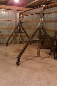 This will give you a clear idea on how to build your own wooden gantry crane. Pin By Marc Merta On Garazh Garage Welding Projects Gantry Crane Welding