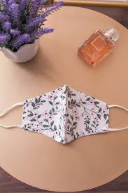 Get contact details & address of companies manufacturing and supplying printed face mask, designer face mask, custom printed mask across india. White Floral Print Face Mask White Shopperboard