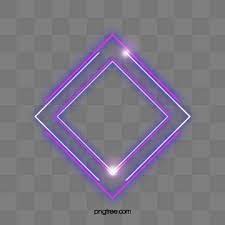 Diamond Multilayer Neon Effective Geometric Border Luminous Efficiency Geometric Creative Png Transparent Clipart Image And Psd File For Free Download Clip Art Neon Geometric
