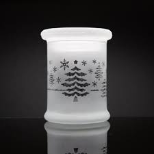 Linlang Shanghai Wholesale Christmas Tree Candle Holder Frosted Glass Candle Jar With Lid Buy Glass Candle Jar Christmas Candle Holder Frosted Glass Candle Jar With Lid Product On Alibaba Com