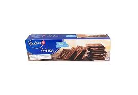 In the heart of africa you will find an incomparably aromatic cocoa bean selected especially for bahlsen afrika delicate wafers with dark chocolate. Biscoito Afrika Bahlsen 130g Casa Santa Luzia